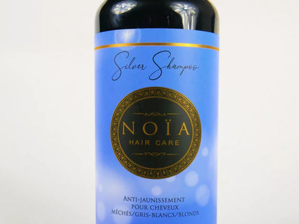 Shampoing Silver Anti-jaunissement pour cheveux méchés/gris-blancs/blonds-500ml