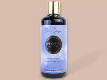 Shampoing Silver Anti-jaunissement pour cheveux méchés/gris-blancs/blonds-500ml