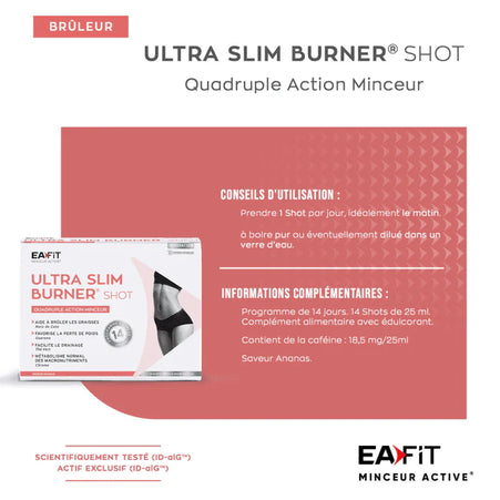 EAFIT ULTRA SLIM BURNER - 14 Shots