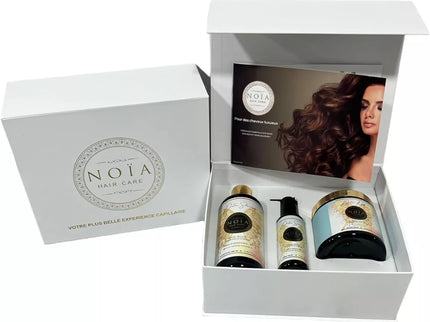 NOÏA HAIRCARE Coffret prestige Trio Detox + Peigne de voyage