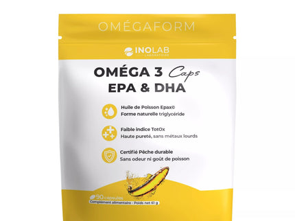 Laboratoire Inolab Oméga-3 qualité Epax
