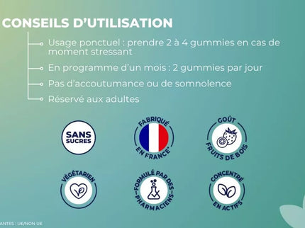 Zohi - Complément Alimentaire De-Stress parfum fruits des bois, Pilulier 30 jours 180g