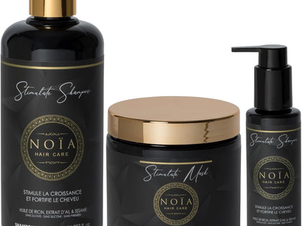 NOÏA HAIRCARE Coffret prestige Trio Antidotes + Peigne de voyage