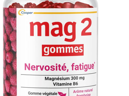 MAG 2 GOMMES Nervosité Fatigue - 45 Gommes Framboise