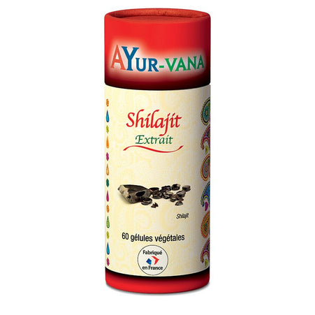 AYUR-VANA - SHILAJIT BIO - Détox et vitalité 60 gélules