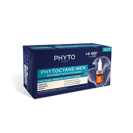 PHYTOCYANE PROGRESSIVE Traitement Antichute Homme - 12x5ml